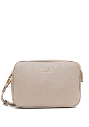LIU JO logo-lettering cross body bag - Neutrals