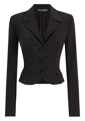 Dolce & Gabbana sculpted blazer - Black
