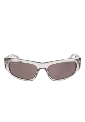 Balenciaga Eyewear rectangle-frame sunglasses - Grey
