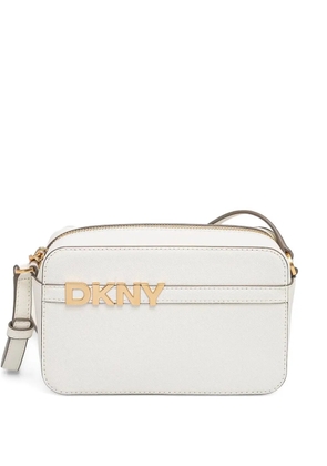DKNY logo-lettering crossbody bag - Neutrals