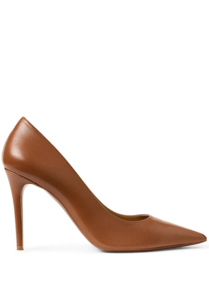 Ralph Lauren Collection 95mm Tenney pumps - Brown