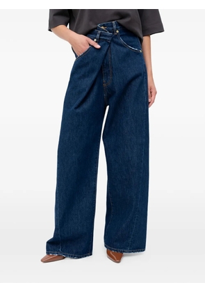 DARKPARK Ines frayed denim jeans - Blue