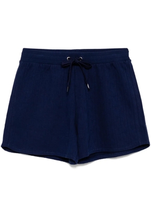 Moschino drawstring fastening shorts - Blue