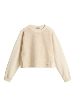 Woolrich fleece sweatshirt - Neutrals