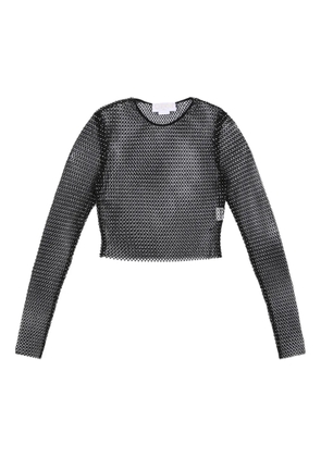 Genny embellished top - Black