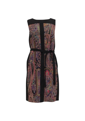 Etro Vintage paisley-print mini dress - Black