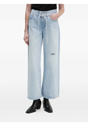 Levi's distressed drawstring jeans - Blue