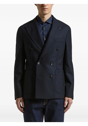 Peserico double-breasted blazer - Blue