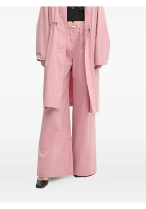 MOSCHINO JEANS drawstring-fastening pants - Pink