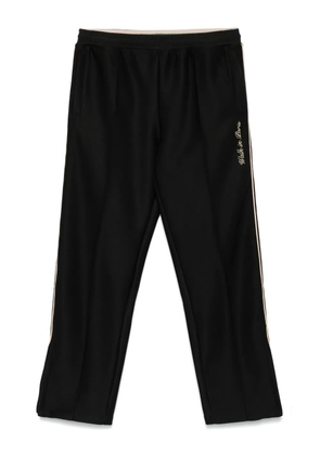WALK IN PARIS The Heritage track pants - Black