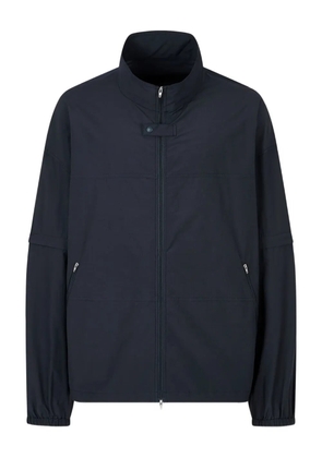 TOMBOY detachable-sleeves zip-front jacket - Grey