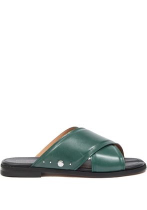 Maison Margiela Tabi crossed sandals - Green