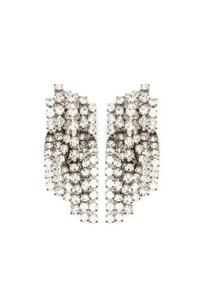 Helene Zubeldia crystal-embellished earrings - Silver