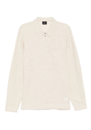 PS Paul Smith logo-patch sweatshirt - Neutrals