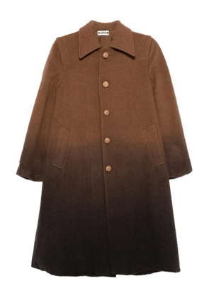 A.N.G.E.L.O. Vintage Upcycling ombré-effect coat - Brown