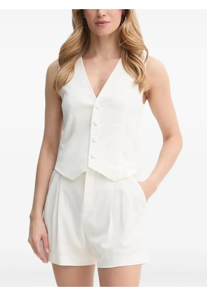 A.L.C. button-front sleeveless top - Neutrals