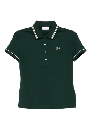 Lacoste logo-embroidered polo shirt - Green