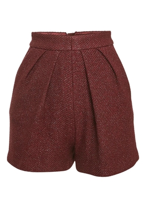 Elisabetta Franchi pleated tailored shorts