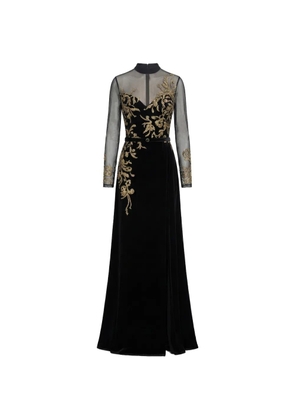 Saiid Kobeisy embellishment maxi dress - Black