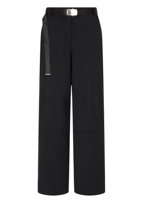 TOMBOY wool belted trousers - Black