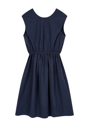 TOMBOY twisted gathered dress - Blue