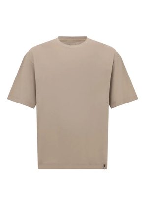 Boggi Milano Hugh Performance appliqué-logo T-shirt - Neutrals