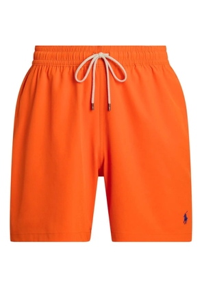 Polo Ralph Lauren logo-embroidered swim shorts - Orange