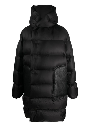 Rick Owens quilted puffer coat - Black