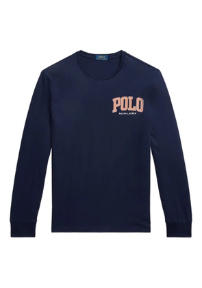 Polo Ralph Lauren logo long-sleeve T-shirt - Blue