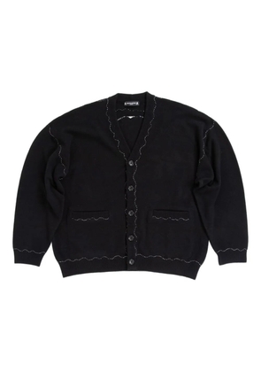 Mastermind Japan skull-embellished cardigan - Black