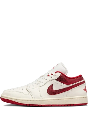 Jordan low-top leather trainers - White