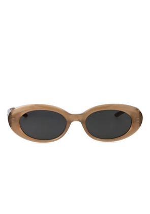 Gentle Monster Molta oval-frame sunglasses - Brown