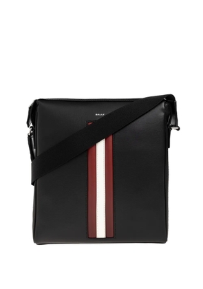 Bally stripe crossbody bag - Black