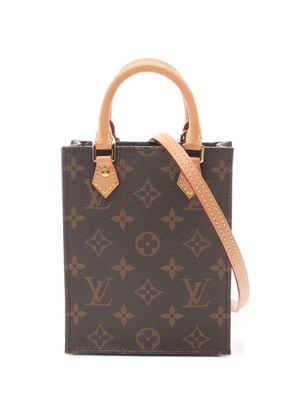 Louis Vuitton Pre-Owned 2020 Petite Sac Plat tote bag - Brown