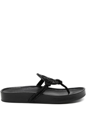 Tory Burch embellished sandals - Black
