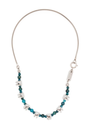 IN GOLD WE TRUST PARIS Sacred Tooth necklace - Green