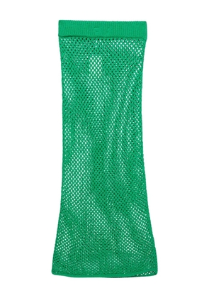 Monday Active 2020 crochet-knit skirt - Green