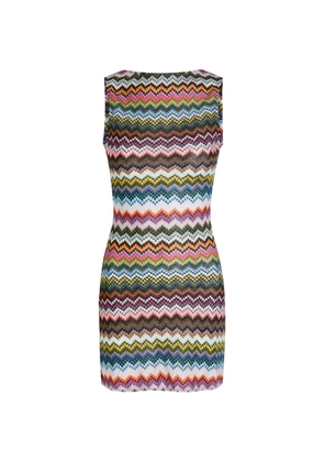 Missoni zigzag mini dress - Black