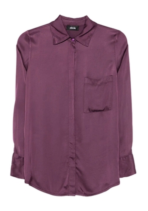 DIXIE button-down pocket shirt - Red