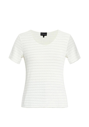 Emporio Armani striped T-shirt - Neutrals