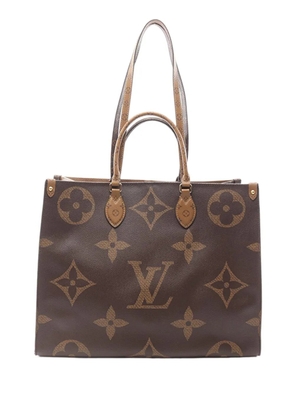 Louis Vuitton Pre-Owned 2019 Monogram Giant Onthego GM tote bag - Brown