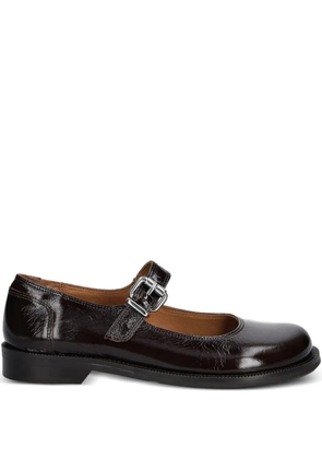 BILLI BI buckled Mary Jane ballet flats - Brown