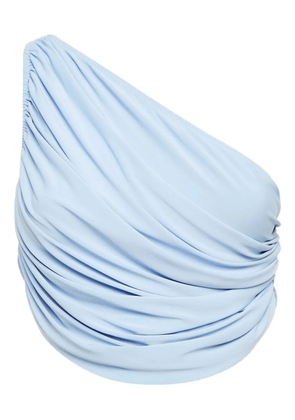 Norma Kamali Vintage one-shoulder top - Blue