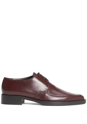 Fabiana Filippi leather brogues - Red