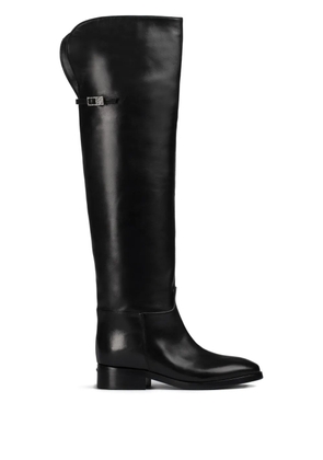 Le Silla Charlotte buckle-detail boots - Black