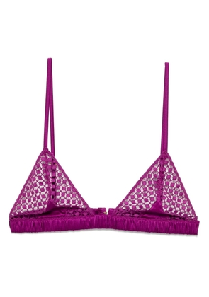 Kiki de Montparnasse Pointelle Soft bra - Purple