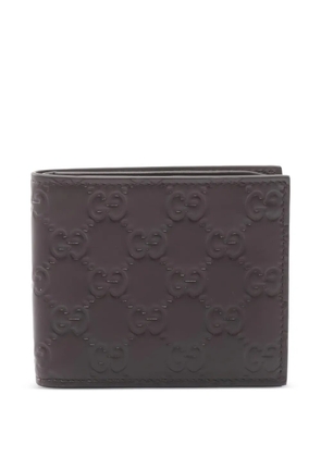 Gucci Pre-Owned 2010s Guccissima leather wallet - Brown