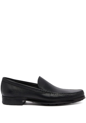 Bally Odeny grained-leather loafers - Black