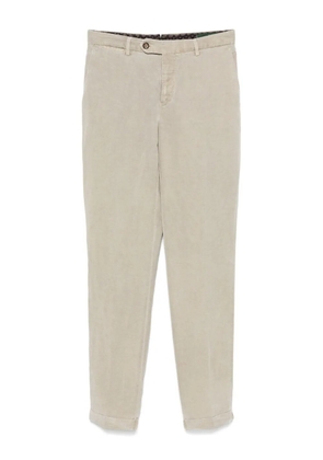 Berwich belt-loops trousers - Neutrals