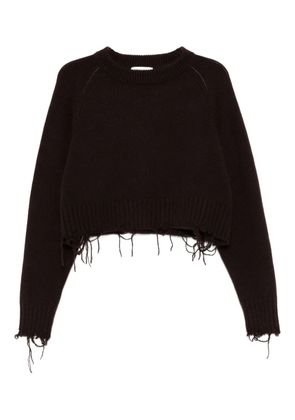 Low Classic ribbed jumper - Brown